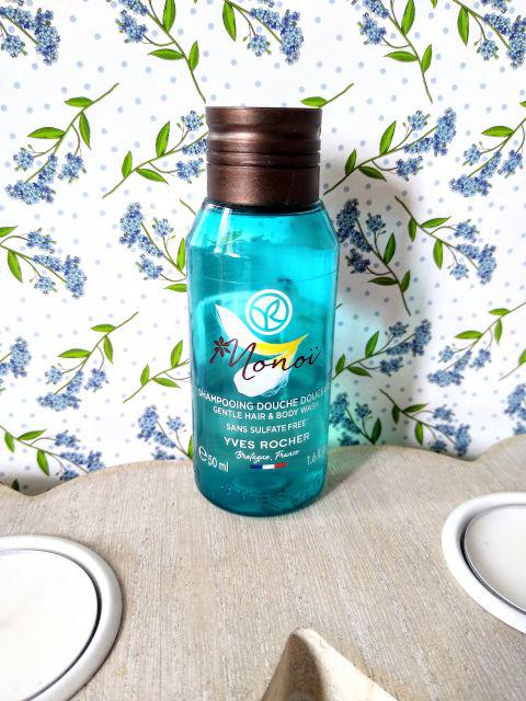Yves Rocher Szampon-żel pod prysznic, Monoi 