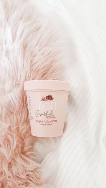 Fluff Superfood, Jogurt do ciała, Raspberries & Almonds
