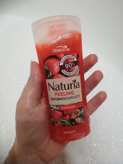 Joanna Naturia, Peeling myjący, Drobnoziarnisty, Truskawka