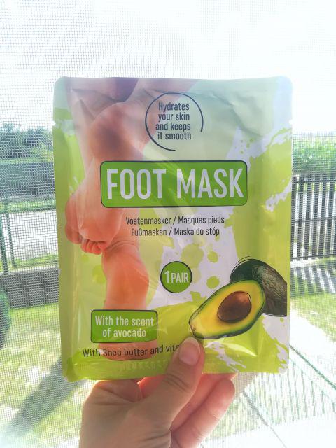 Mascot Europe Maska do stóp, Foot Mask, Masło shea i witamina E