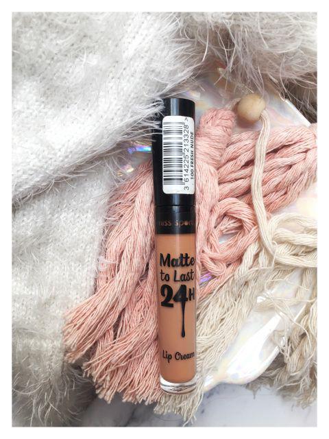 Miss Sporty  Matte to Last 24h, Pomadka do ust w płynie, nr 100 Fresh nude