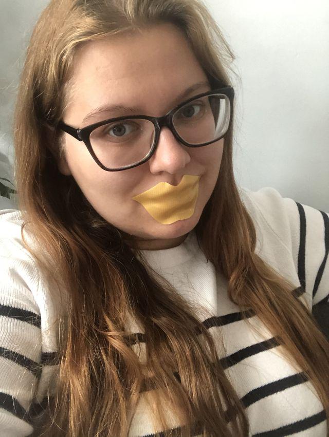 MBeauty maseczka na usta złota 