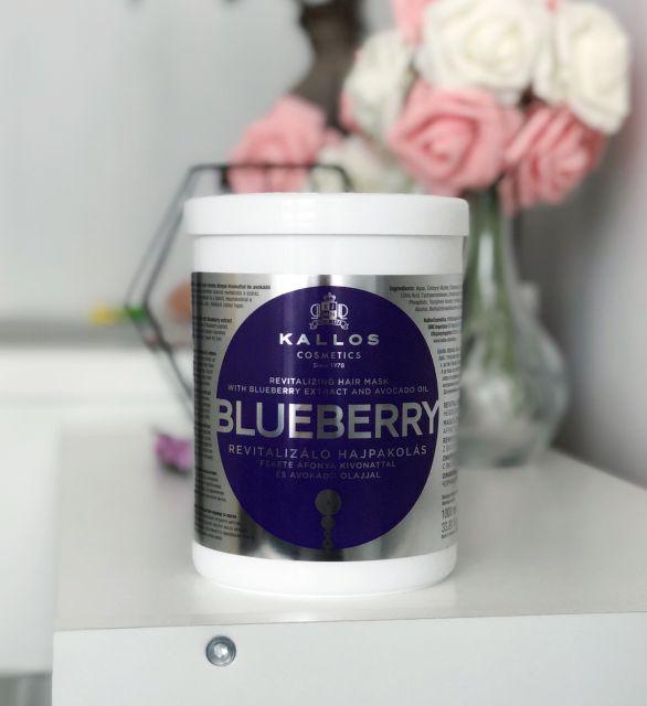 Kallos Maska do włosów, Blueberry 