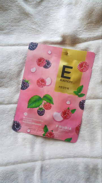 Frudia Maska do twarzy w płacie, My Orchard Squeeze Mask, Raspberry