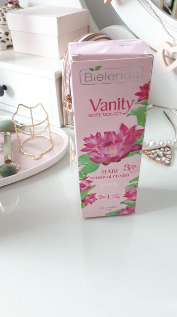 Bielenda Vanity, Soft Touch, Krem do depilacji, Lotos, Skóra sucha i wrażliwa 