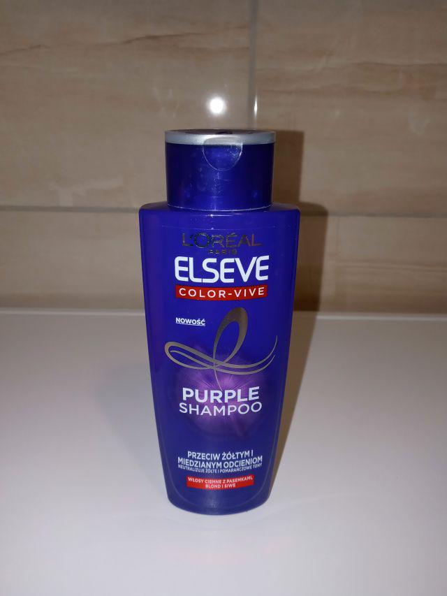 L'Oréal Elseve, Szampon do włosów, Color-Vive, Purple Shampoo, Przeciw żółtym i miedzianym odcieniom
