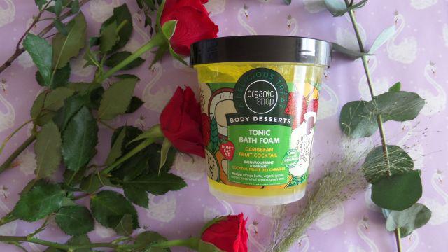 Organic Shop Body Desserts, Tonizująca emulsja do kąpieli, Karaibski Koktajl Owocowy