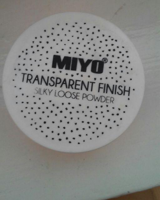 MIYO Transparent Finish, Silky Loose Powder, Puder sypki do twarzy, Transparentny
