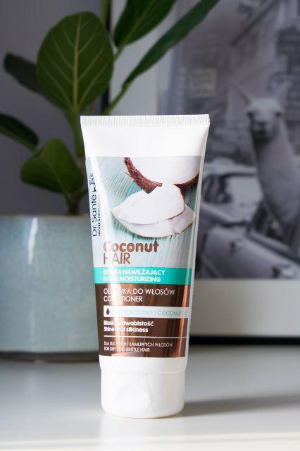Dr. Santé Coconut Hair, Odżywka do włosów, Ekstra nawilżająca, Blask i jedwabistość