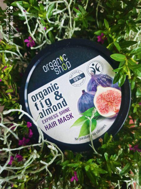 Organic Shop Maska do włosów, Fig & Almond