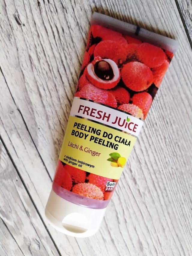 Fresh Juice Peeling do ciała, Litchi & Ginger