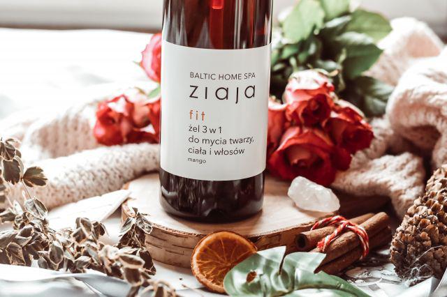 Ziaja Baltic Home SPA, Fit, Żel do mycia twarzy, ciała i włosów, 3w1, Mango