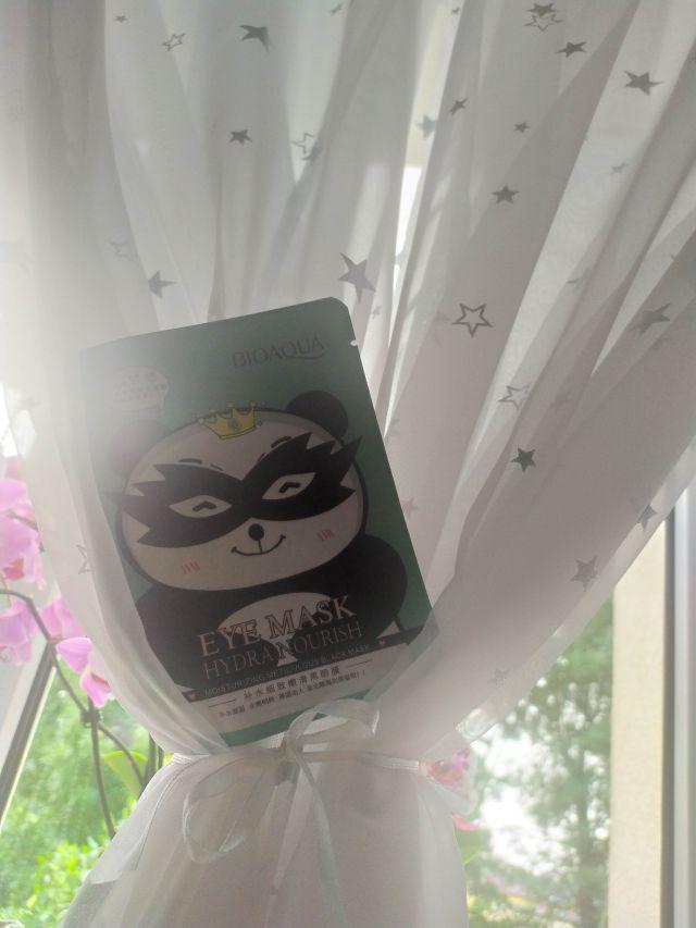 BIOAQUA Maseczka pod oczy w płacie, Eye Mask, Hydra Nourish, Moisturizing Meticulous Black Mask