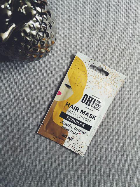 Maska do włosów Oh my Sexy Hair Glitter rebuilds