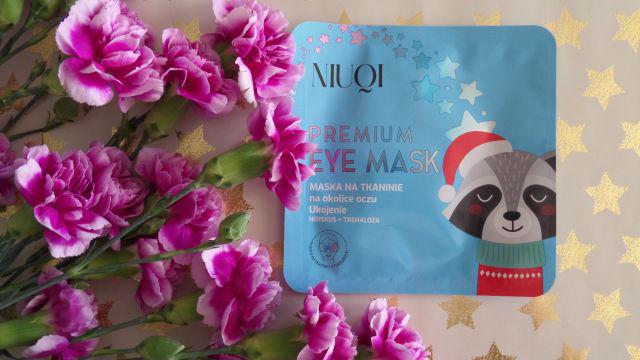 NIUQI Premium Eye Mask, Maska na tkaninie, Na okolice oczu, Ukojenie