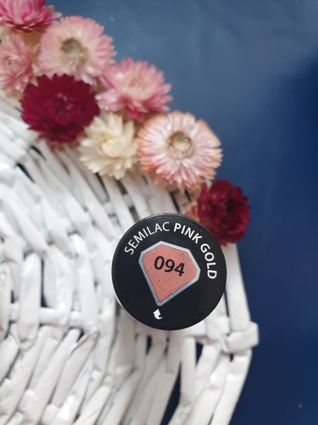Semilac Lakier hybrydowy, 094 Pink Gold