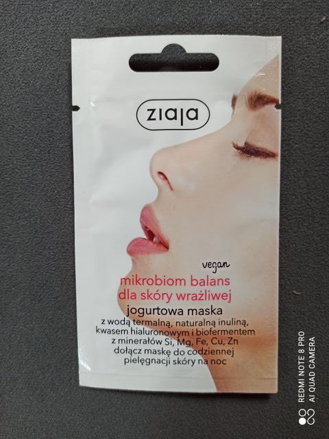 Maseczka z Ziaji