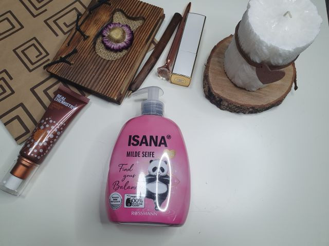 mydło w płynie isana