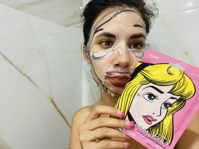 Maseczka do twarzy mad beauty aurora