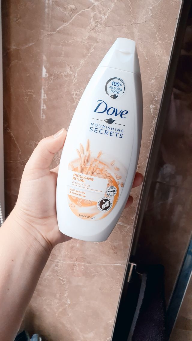 Dove Nourishing Secrets, Żel pod prysznic, Indulging Ritual, Oat Milk & Maple Syrup Scent