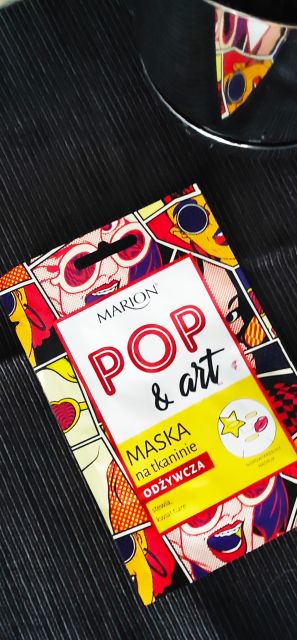 Maseczka na tkaninie Marion 