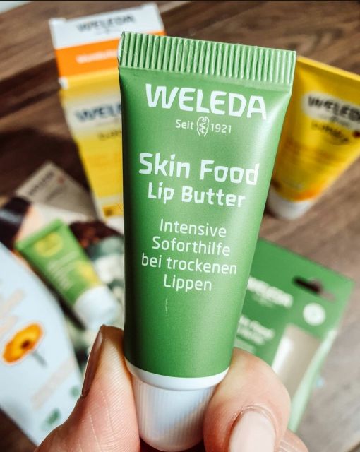 Weleda Skin Food, Balsam do ust, Usta suche i popękane 
