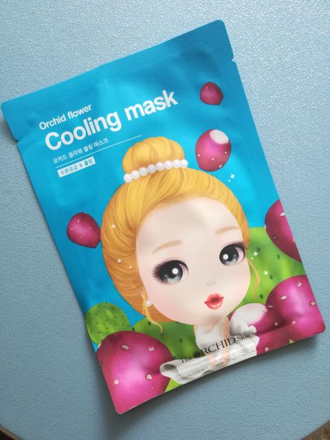 The Orchid Skin Maska w płacie, Orchid Flower, Cooling Mask