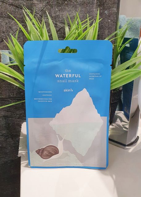 SKIN 79 Maska do twarzy w płacie, The Waterful Snail Mask