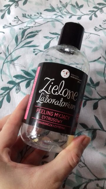 Zielone Laboratorium Peeling myjący, Cytrusowy