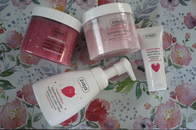 zestaw kosmetyków ziaja marshmellow