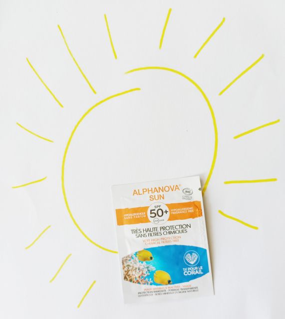 Alphanova Sante Sun, Mineralny krem przeciwsłoneczny, SPF50+