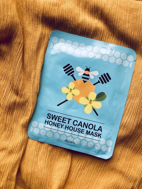 A'pieu Maska do twarzy w płacie, Sweet Canola Honey House Mask