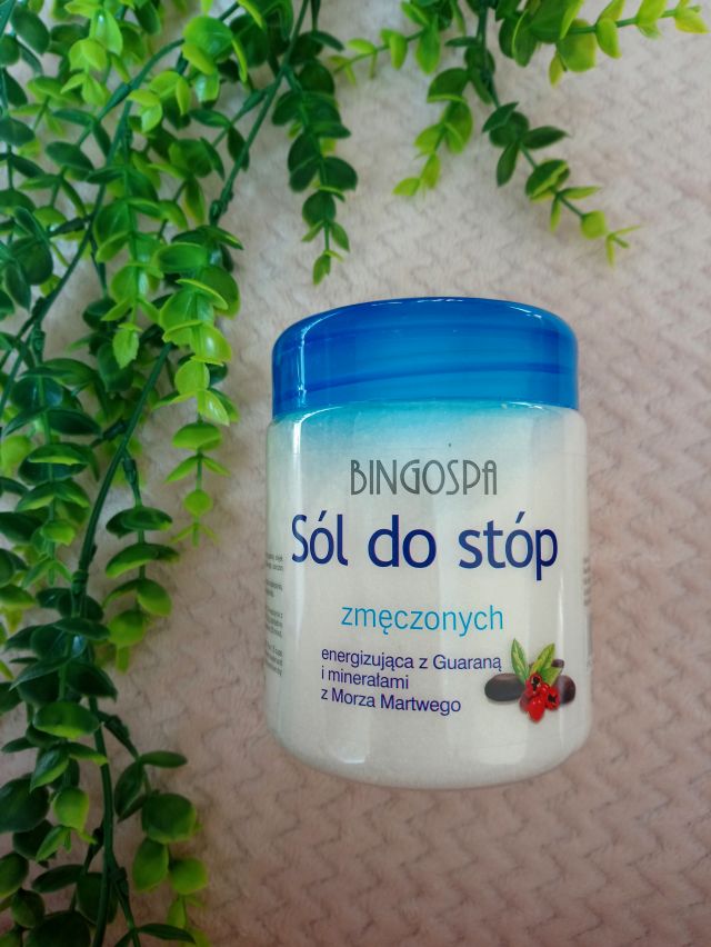 Sól do kąpieli stóp bingospa 