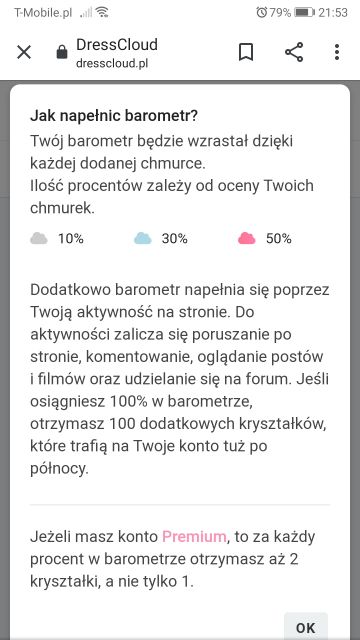 Ile macie dziś % w barometrze?