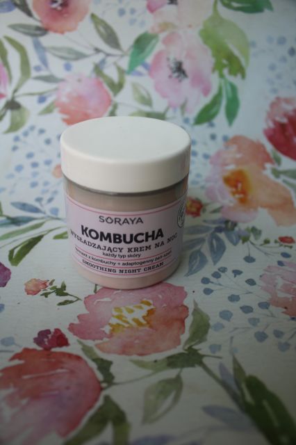 Soraya Kombucha, Wygładzający krem na noc z kwasami AHA