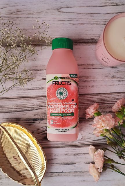 Garnier Fructis, Hair Food, Szampon do włosów, Watermelon