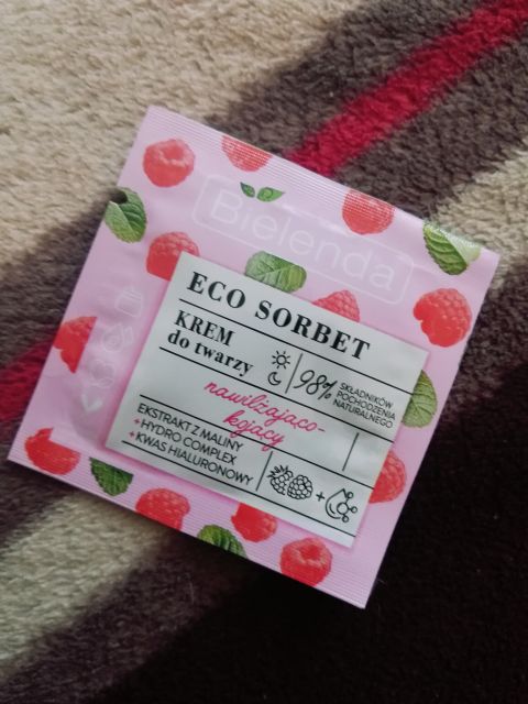 Bielenda Eco Sorbet, Krem do twarzy nawilżająco - kojący, dzień/noc