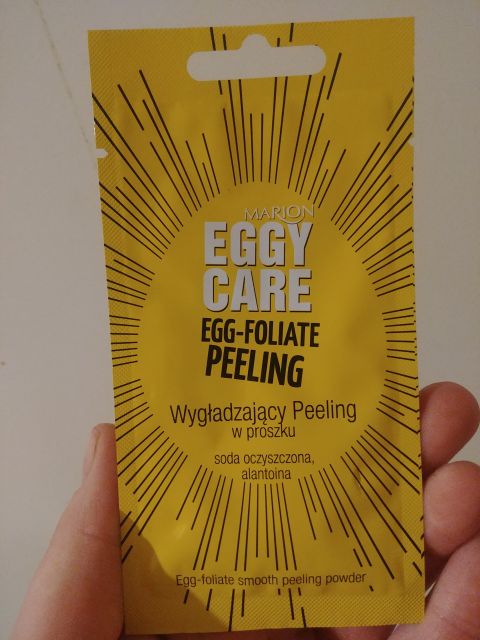 Marion Eggy Care, Peeling w proszku, Wygładzający, Soda oczyszczona, alantoina 