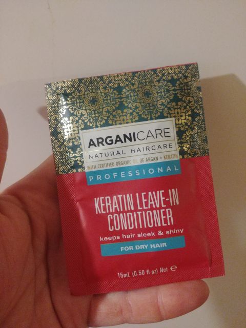Arganicare Keratin, Szampon do włosów, Keratynowy