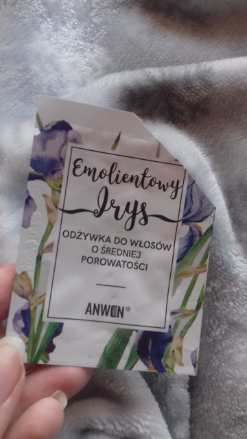 Anwen Odżywka do włosów o średniej porowatości, Emolientowy Irys