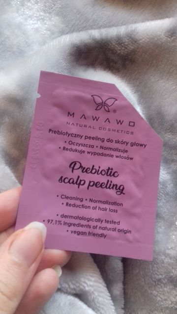 Mawawo Natural Cosmetics Peeling do skóry głowy, Prebiotyczny