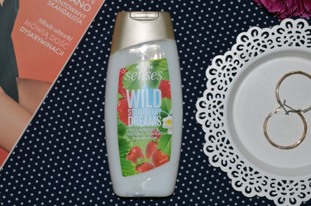 Avon Senses, Żel pod prysznic, Wild Strawberry Dreams