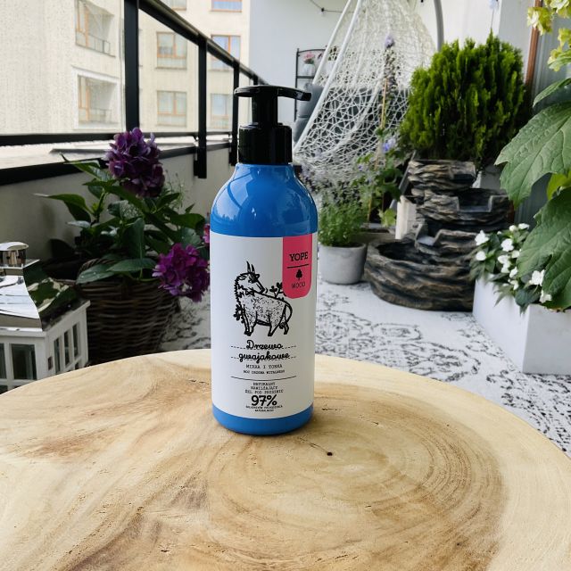 YOPE Żel pod prysznic, Wood, Drzewo gwajakowe, mirra i tonka