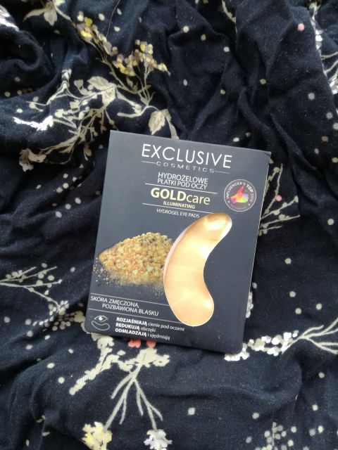 Exclusive Cosmetics Płatki pod oczy, Hydrożelowe, Goldcare z mikrocząsteczkamk złota