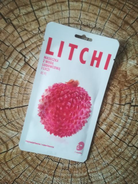 CNF Cosmetics Maska do twarzy w płacie, Litchi With Iceland Glacial Water