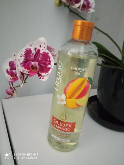 Lirene Shower Oil. Żel pod prysznic z olejkiem, Z mango, Głęboko nawilżający, Z nutą jaśminu