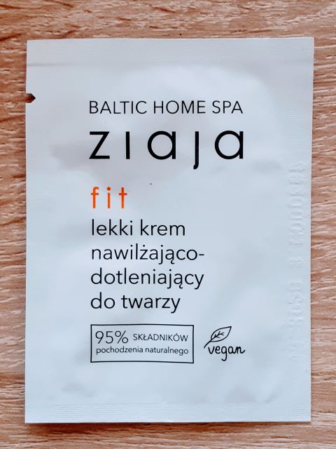 Ziaja Baltic Home SPA, Fit, Krem do twarzy, Lekki, Nawilżająco-dotleniający