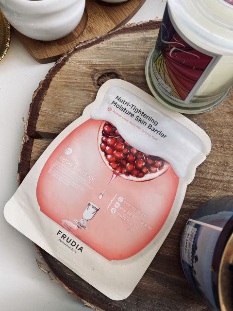 Frudia granat maska w płacie 