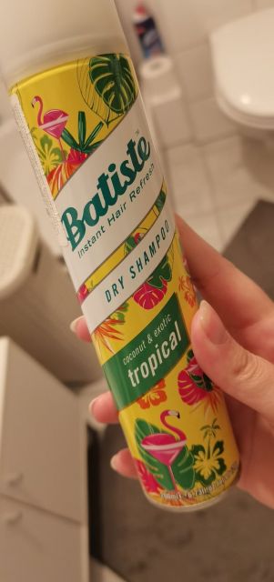 Batiste Suchy szampon do włosów, Coconut & Exotic, Tropical