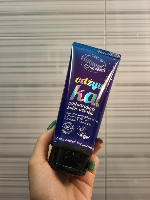 OnlyBio Hair Balance, Odżywka ochładzająca kolor włosów